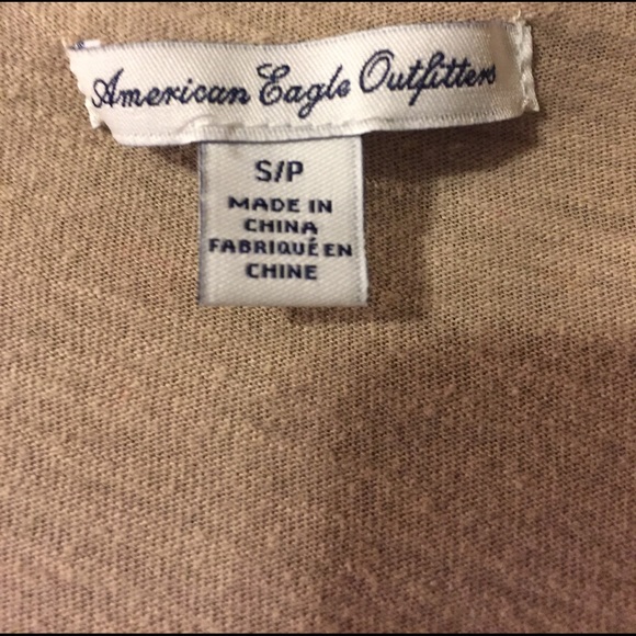 βββπTan American Eagle Cardigan πππ - Picture 2 of 4