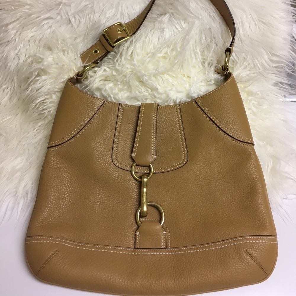 Coach Leather Hobo Purse