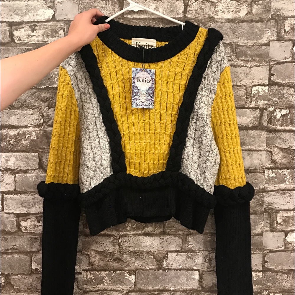 Knitz by For Love and Lemons Billy sweater