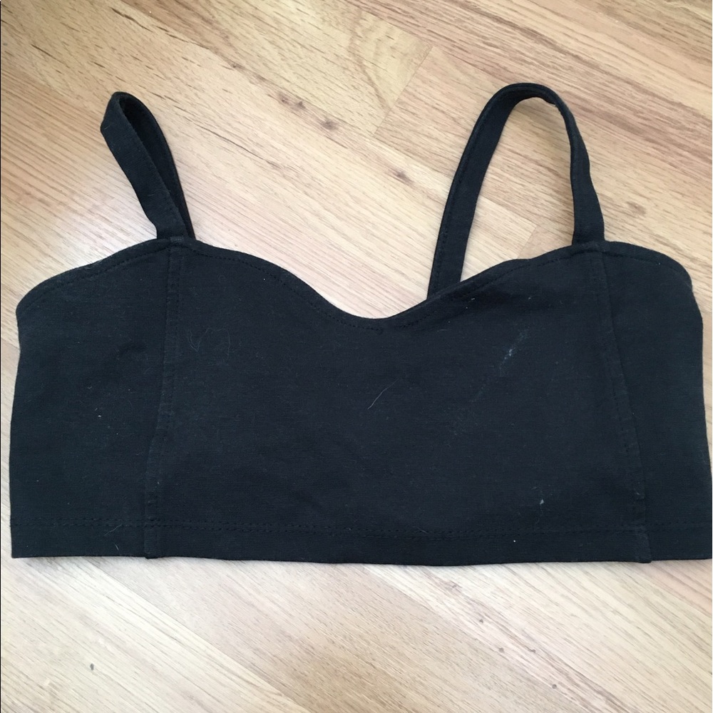 Brandy Melville Black Chiyo Bralette
