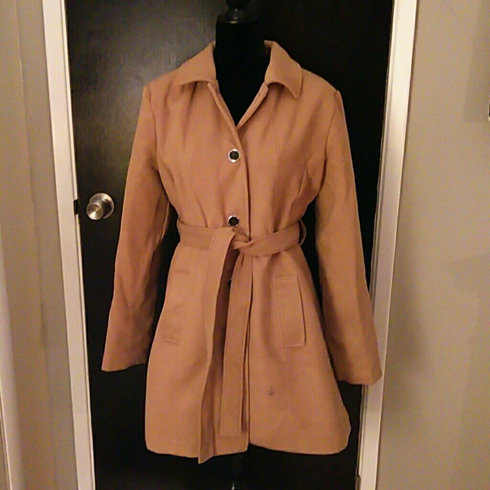 Tan Wool Coat