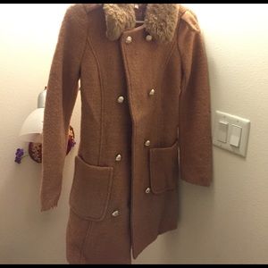 Wool mixed coat from Korean