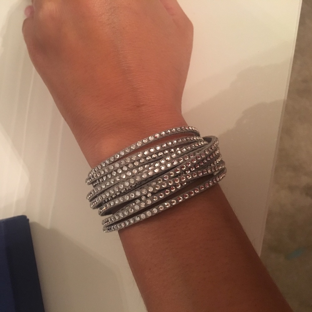 Swarovski wrap around bracelet