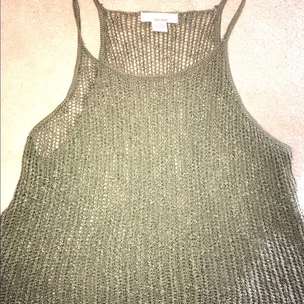 Olive green tank