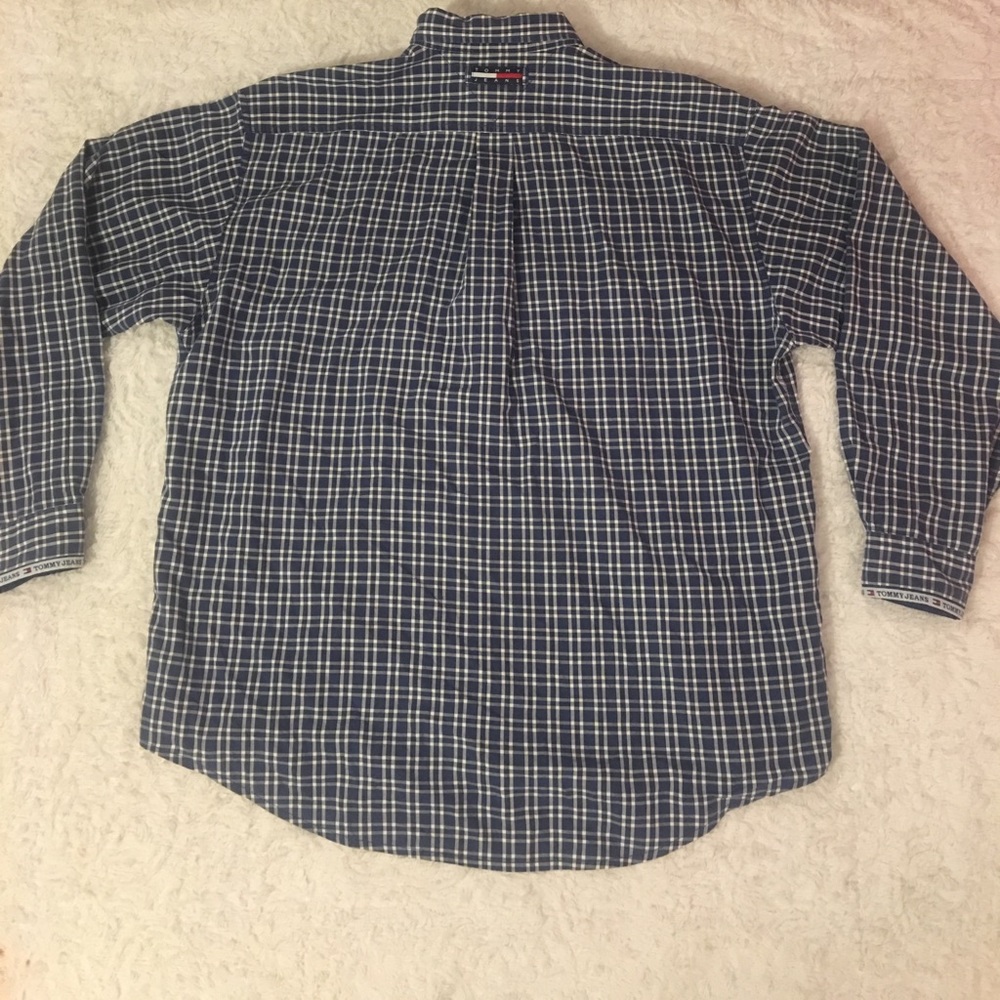 Tommy Hilfiger Jeans Button Down Shirt (Large) - Picture 2 of 8