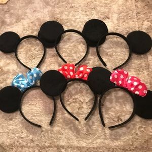Disney Minnie Mickey ear bundle