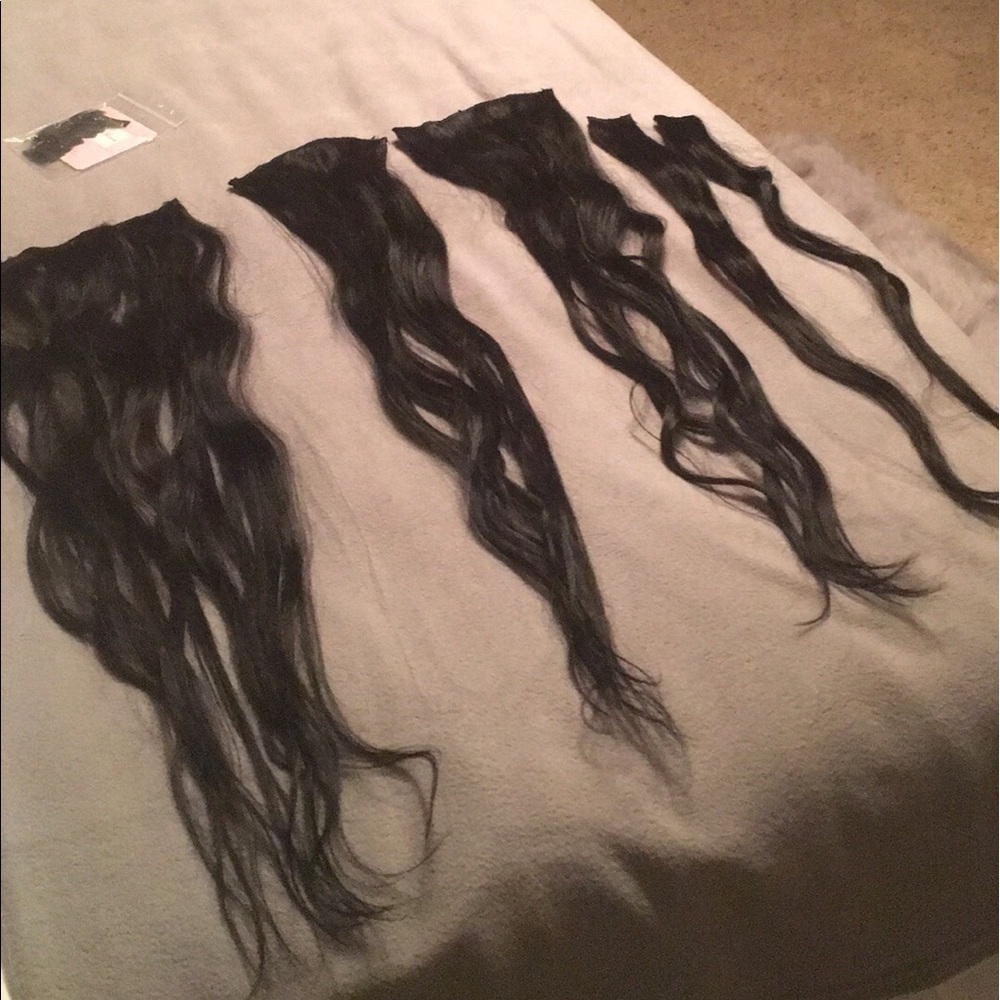 Remy human hair extensions 26"