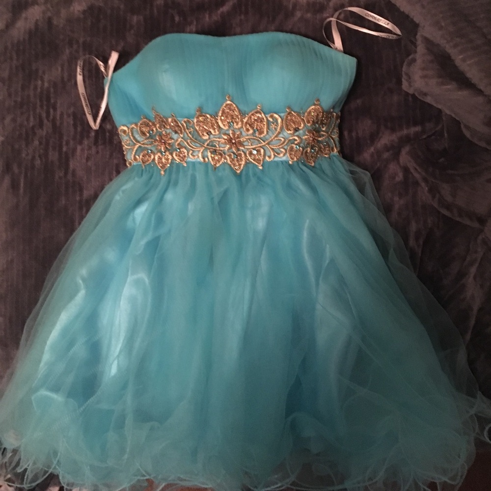 Light blue Cinderella Formal Dress