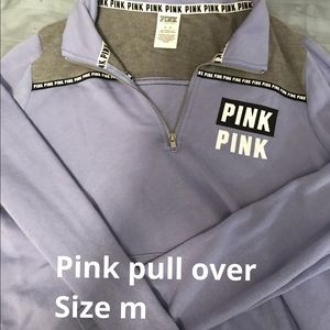 PINK pullover jacket