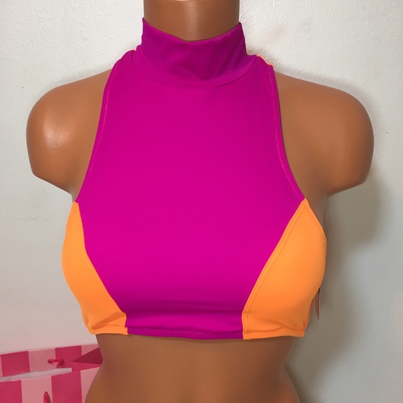 PINK Victoria's Secret Other - NEW PINK VS HIGH NECK TOP SWIM