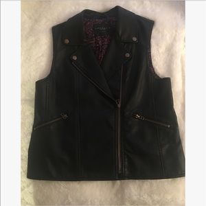 Sanctuary Faux Leather Vest