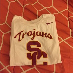 White Nike USC t-shirt