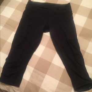 Black lulu running crops