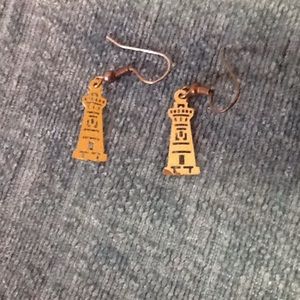 Lighthouse earrings