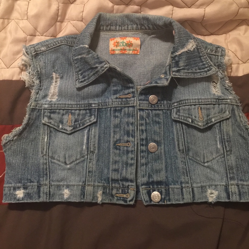 Denim vest