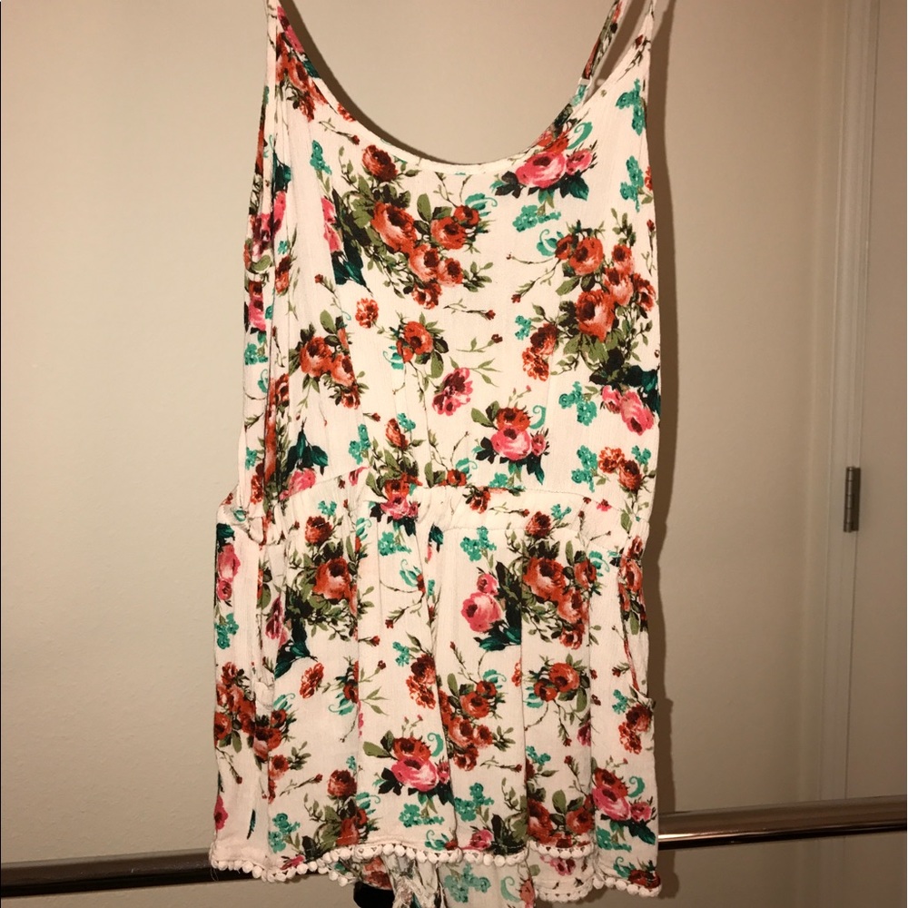 Wet Seal Floral Romper