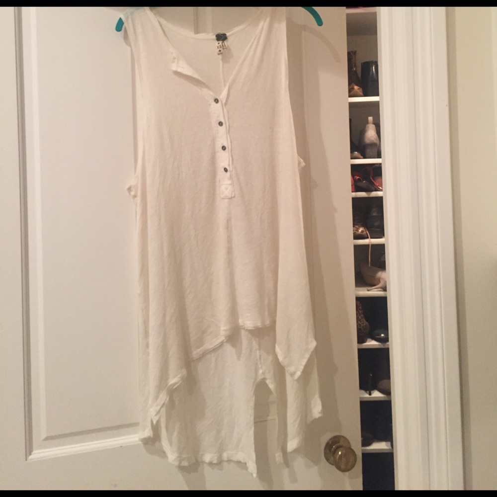 high low Free people tunic tank / dress