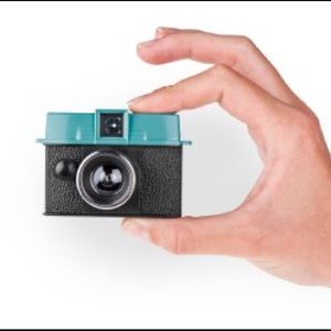 Baby Diana 110 lomography camera and 4x films