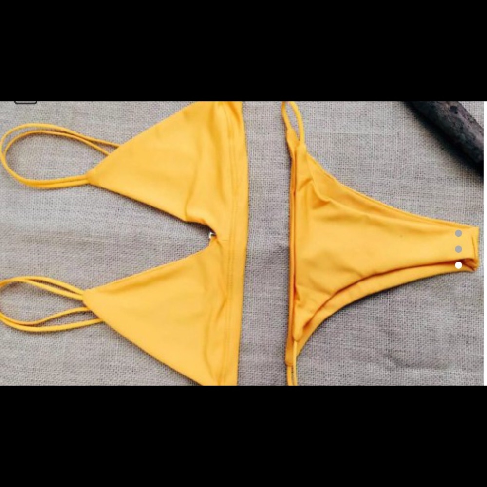Yellow Bikini