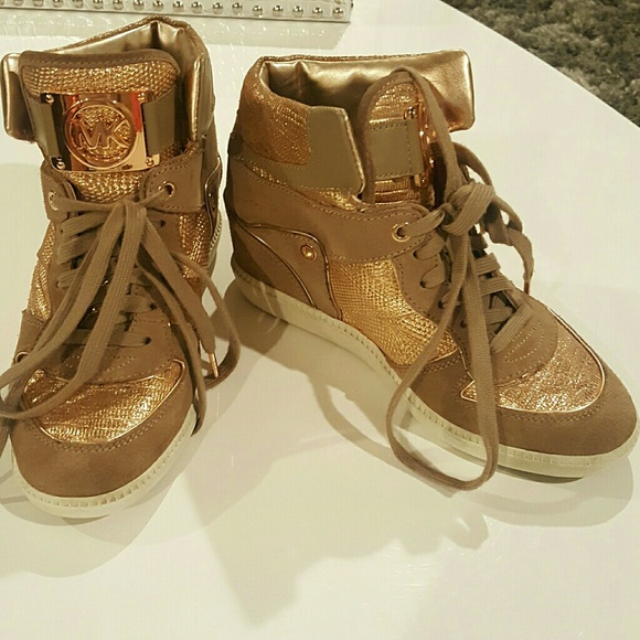 Michael Kors High Tops Wedges - Picture 2 of 5