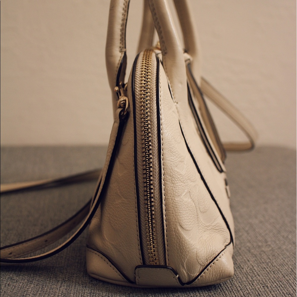 Coach Bleeker Mini Preston Satchel Emboss Leather - Picture 4 of 4