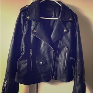 Leather jacket