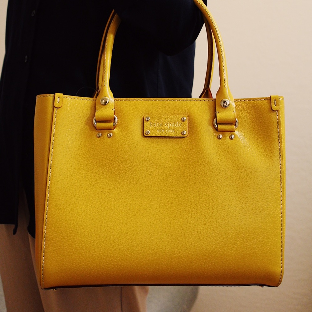 Kate Spade Wellesley Leather Quinn Medium Tote