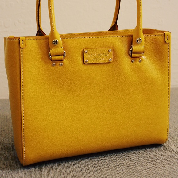 kate spade | Bags | Kate Spade Wellesley Leather Quinn Medium Tote ...