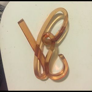 Lucite Vintage brooch $55