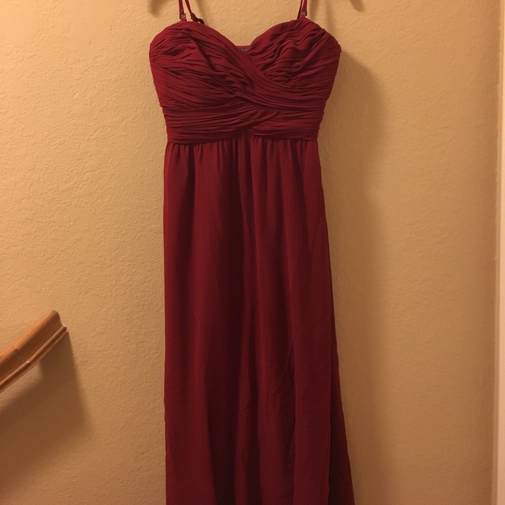 Scarlet Long Evening Dress