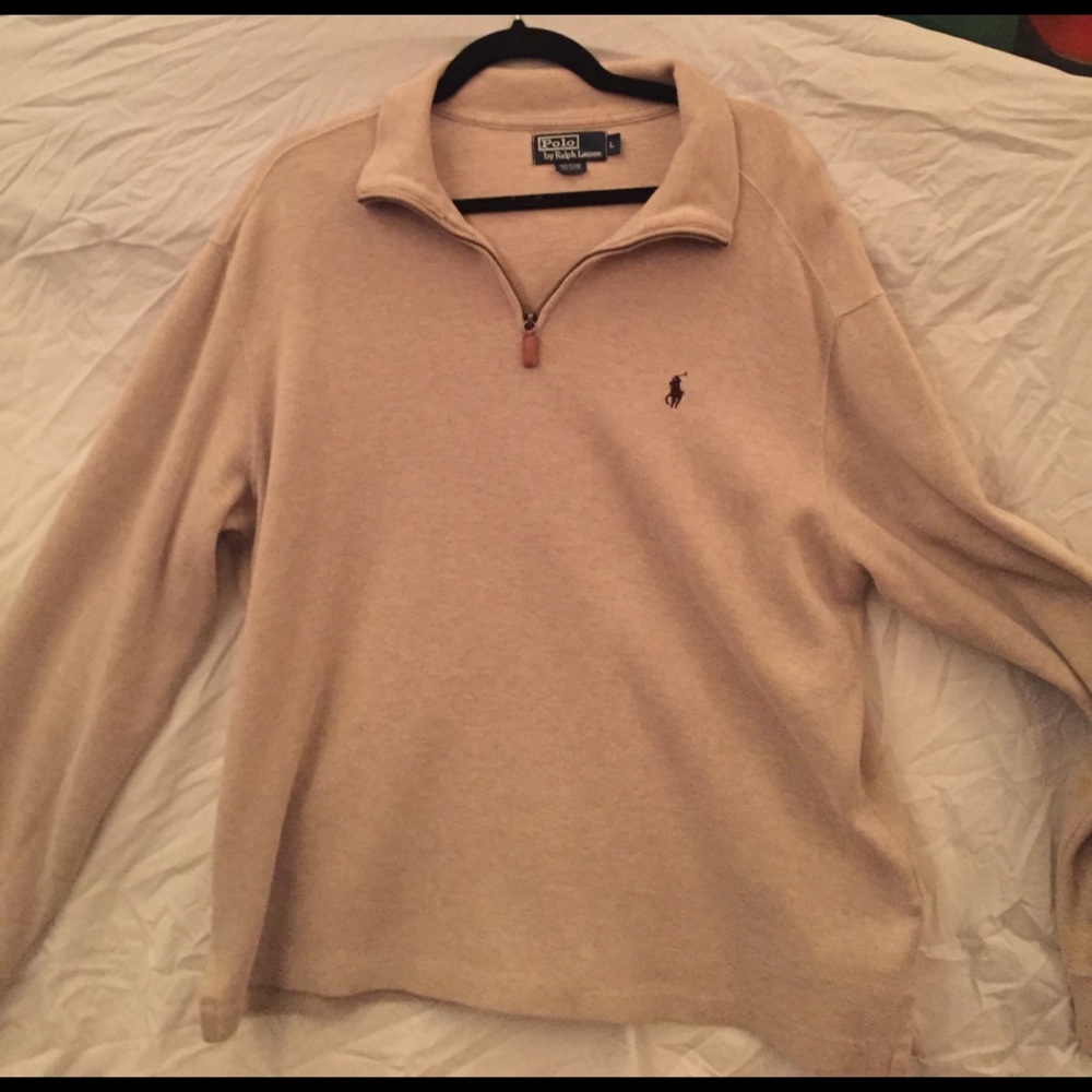 15$ sale Polo zip up sweater
