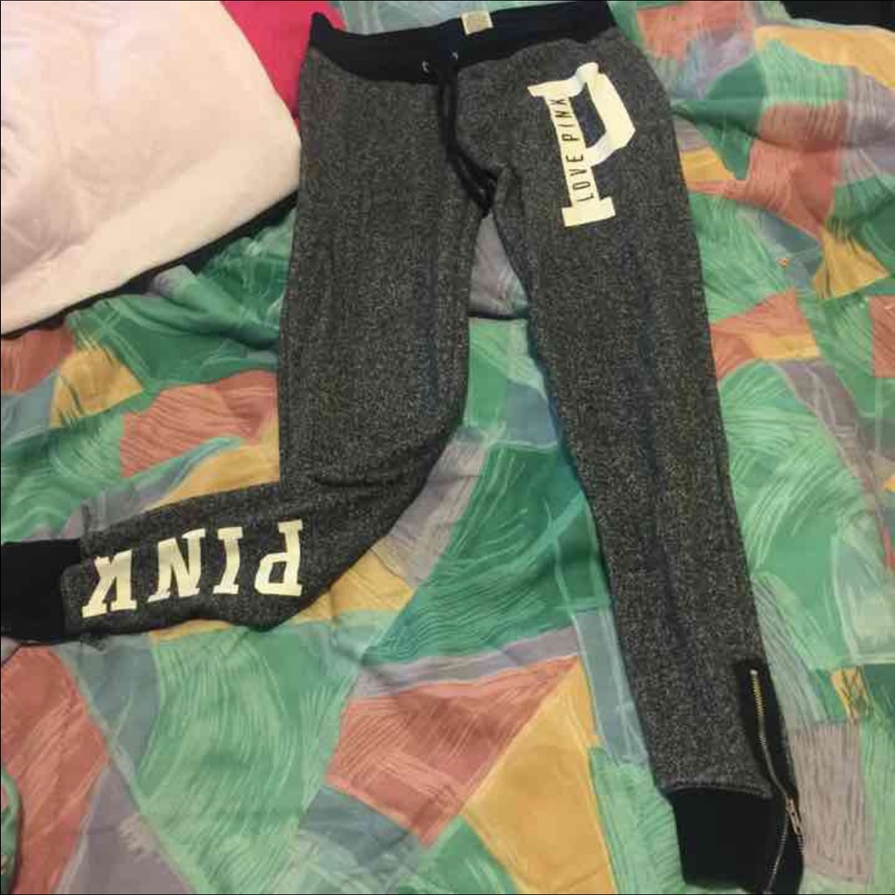 Victoria's Secret Logo Collegiate Sweats