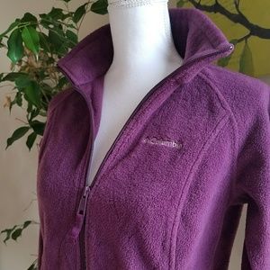 Purple Columbia Fleece Jacket