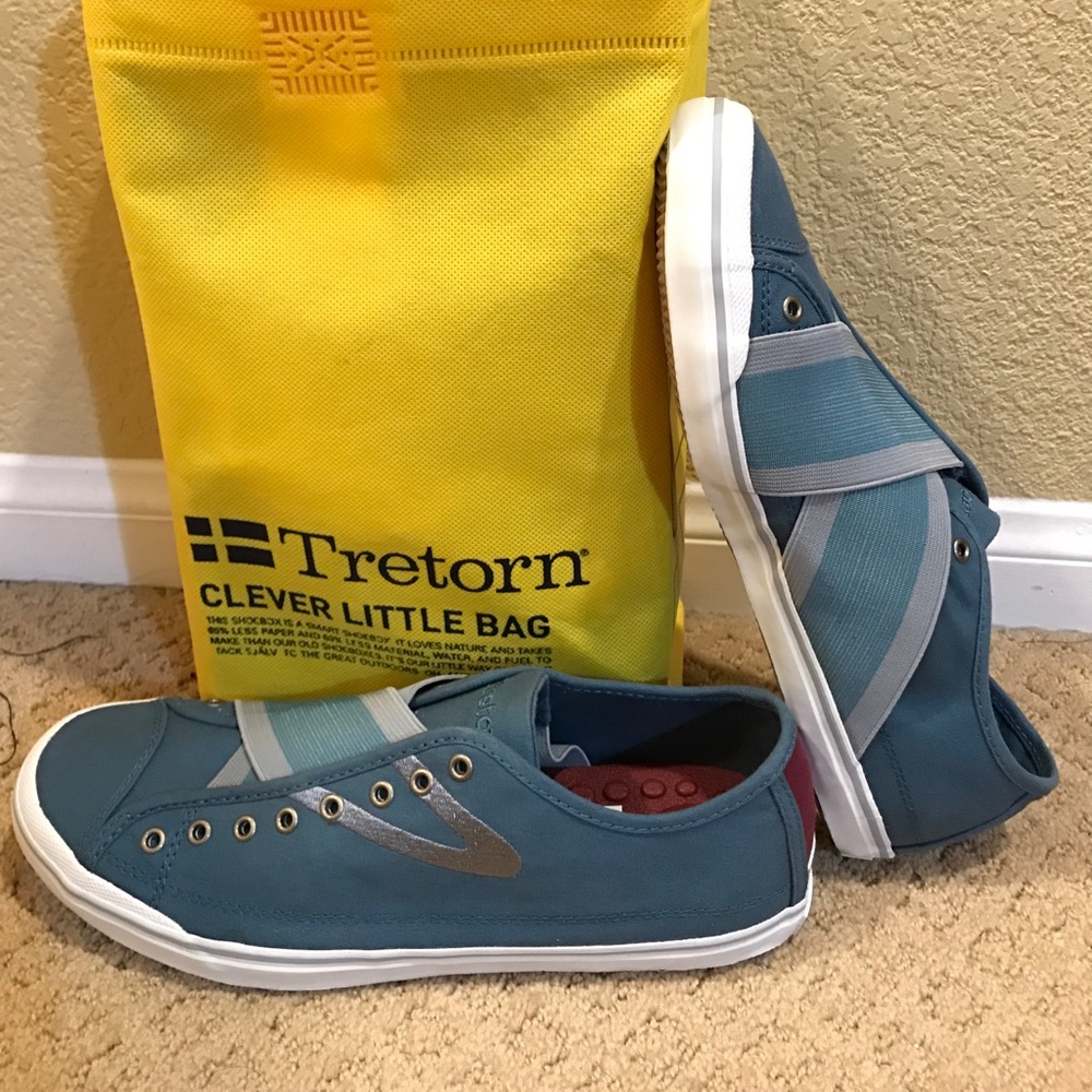 Brand new Tretorn skymra canvas hydro-wild dove
