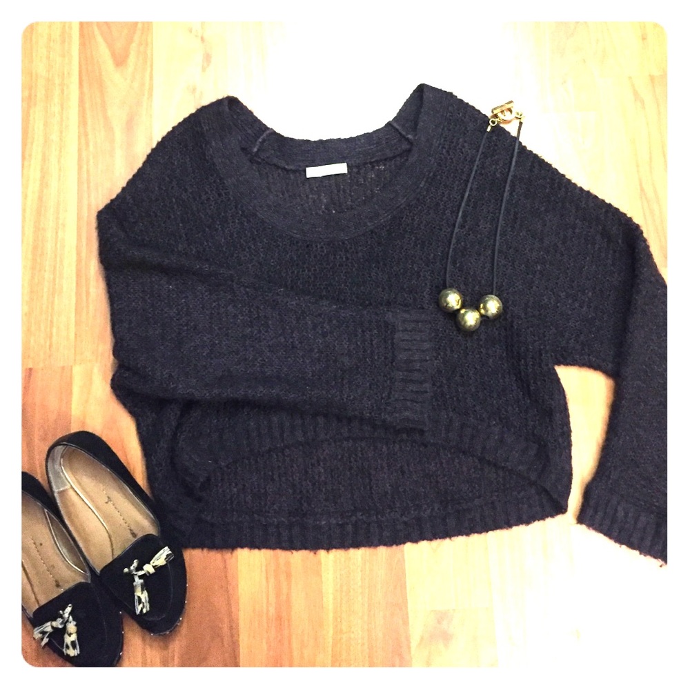 SALE! Hinge by Nordstrom cropped sweater