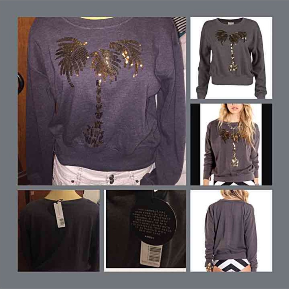 NWT Amuse Society Brix Fleece