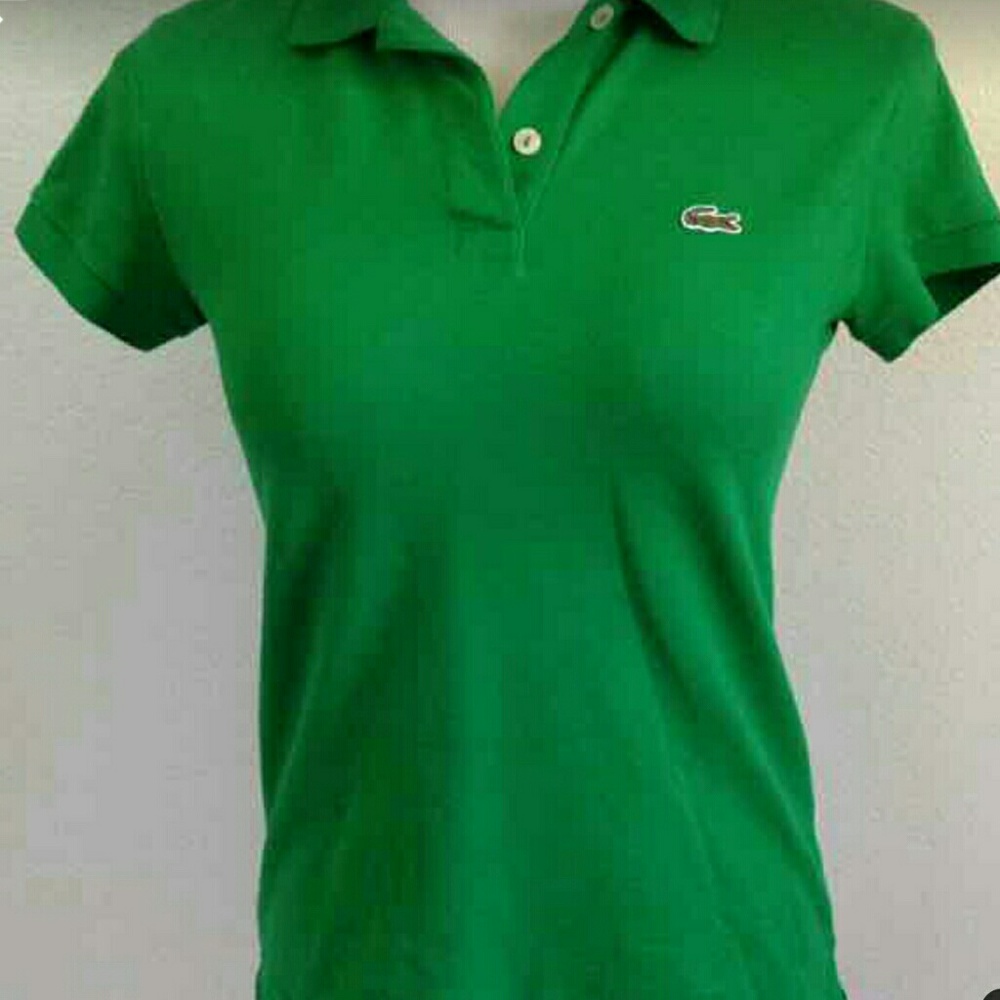 Kelly Green Lacoste Polo