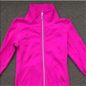 Pink lululemon stride jacket