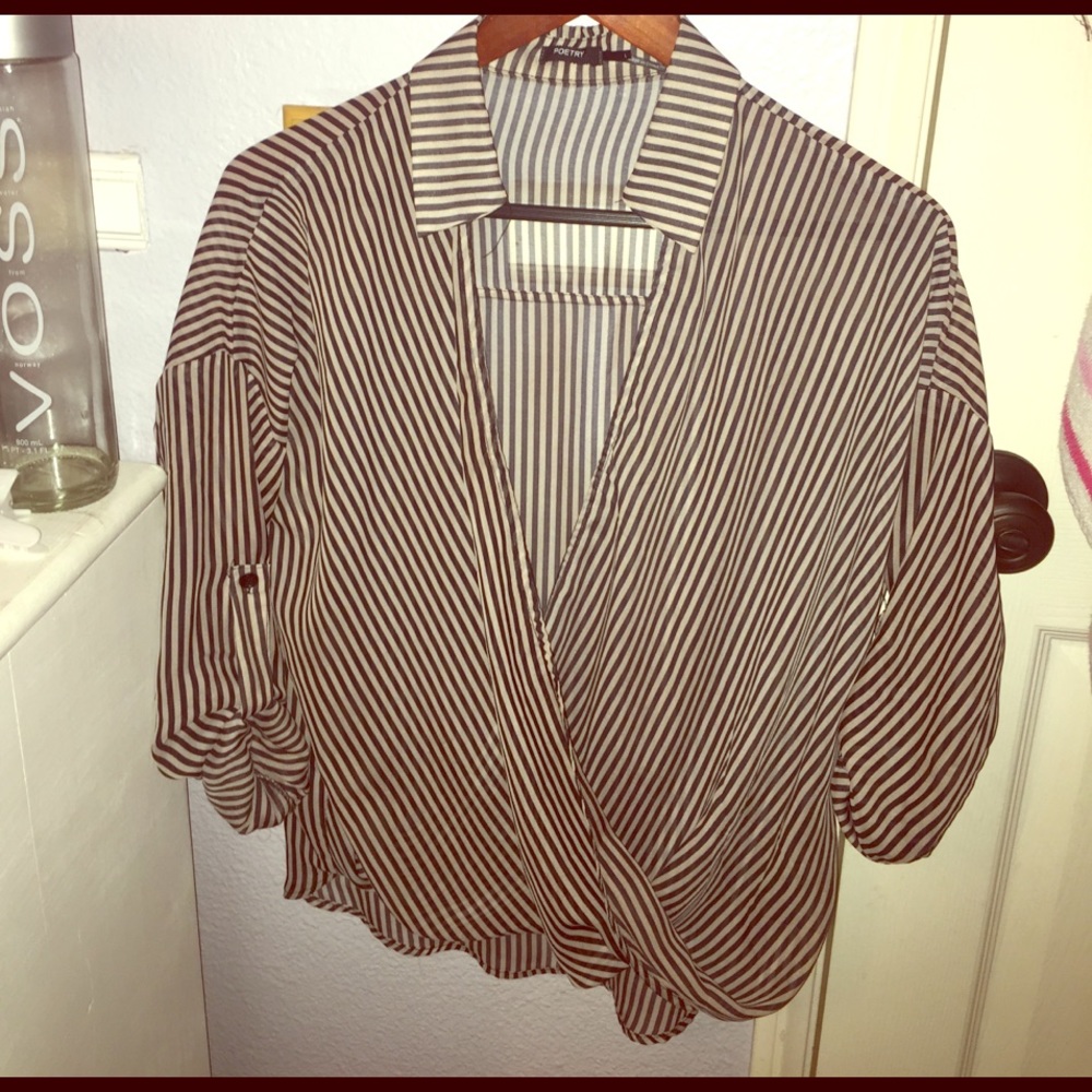 POETRY STRIPED TOP
