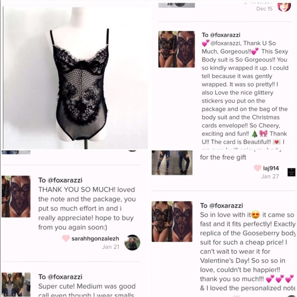 🌷Sale! 🌸 Gorgeous Eyelash Lace Bodysuit • - Picture 6 of 6