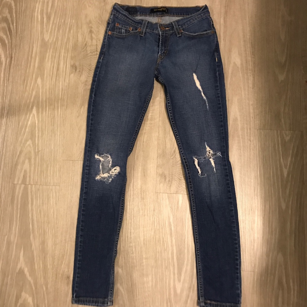 Distressed Levi's