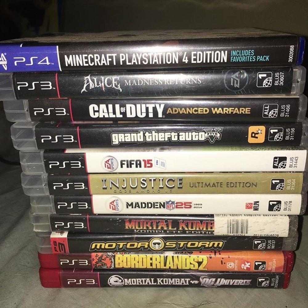 10 ps3 games