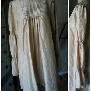 Anthropologie Saturday/Sunday Silk Victorian dress