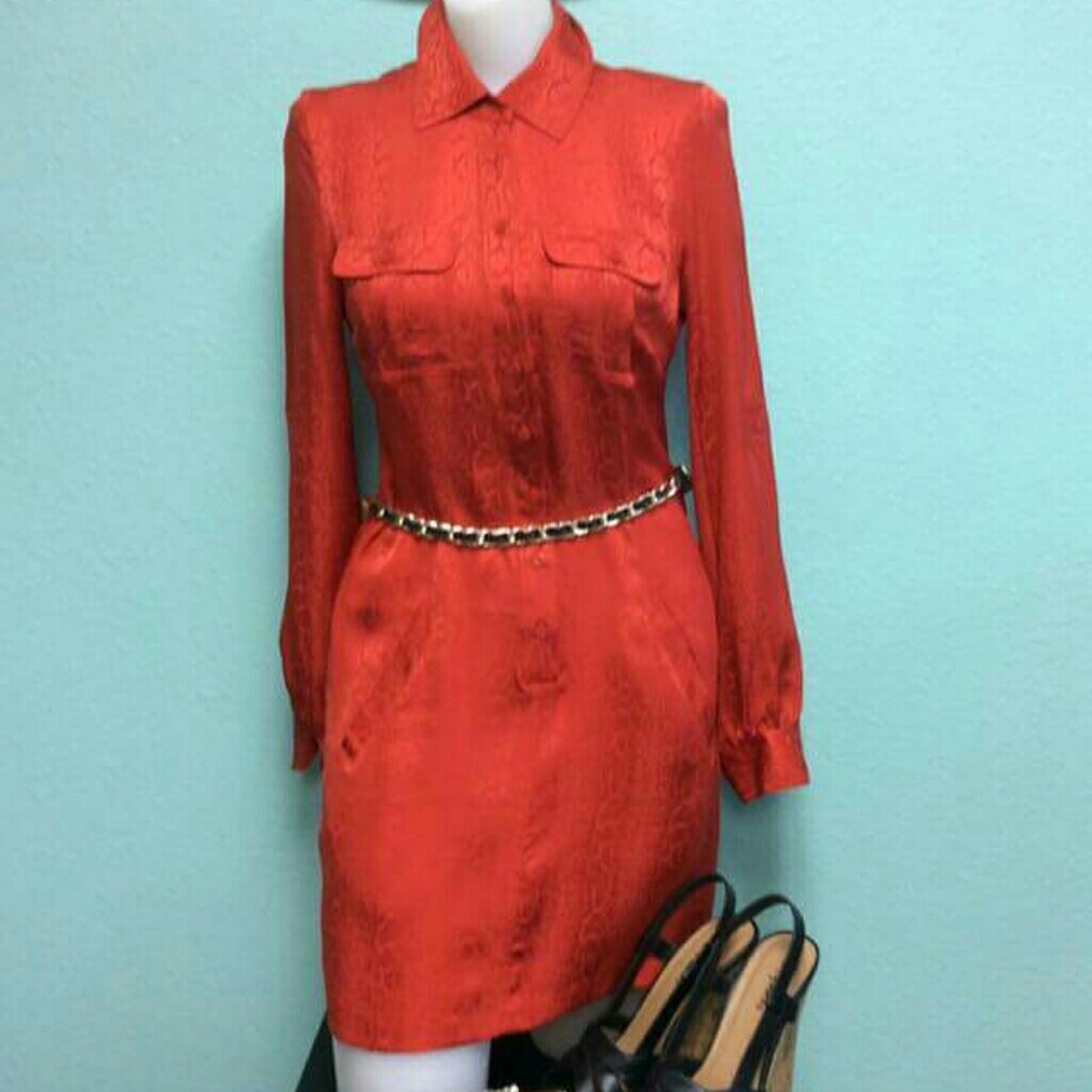Bebe Silk Dress