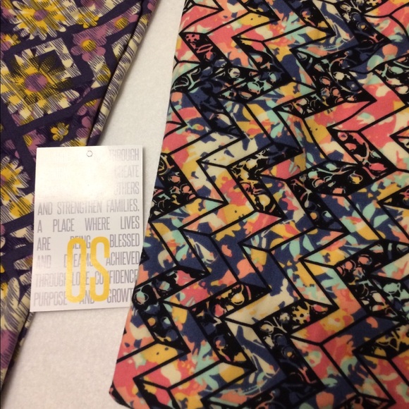 LulaRoe OS leggings - Picture 2 of 7