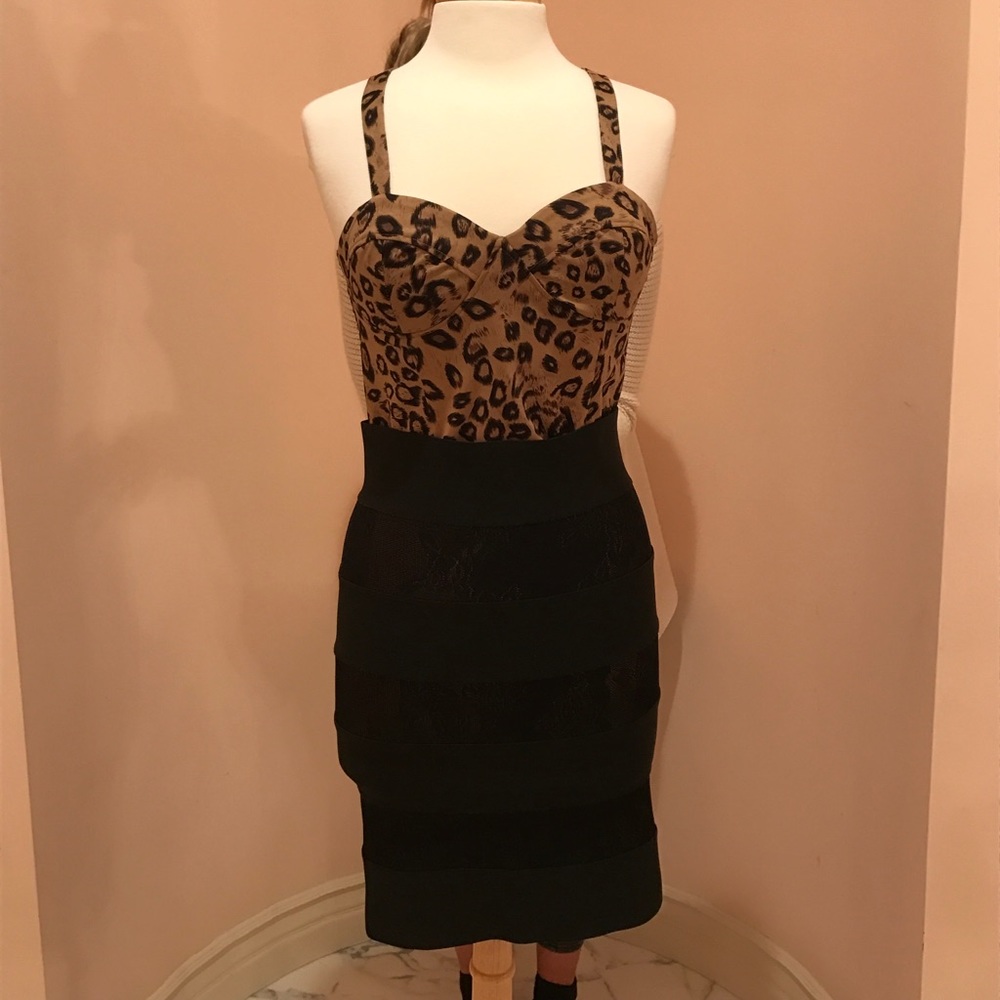 Elastic lace bandage skirt