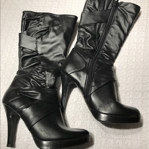 Charlotte Russe heeled boots
