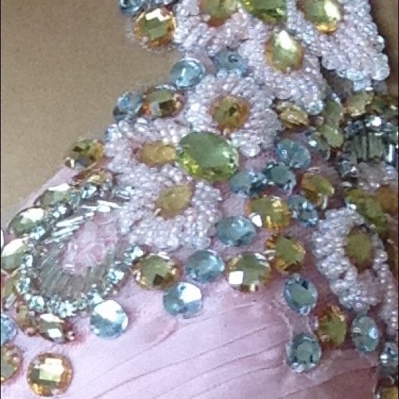 🌸Pageant Gown (Backless and Beaded) - Picture 2 of 3