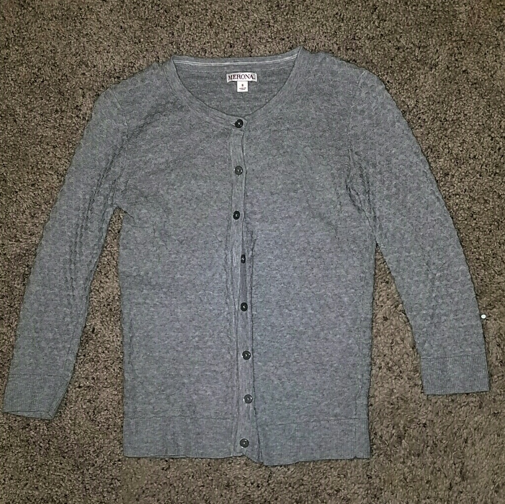 SALE! Merona Gray Cardigan