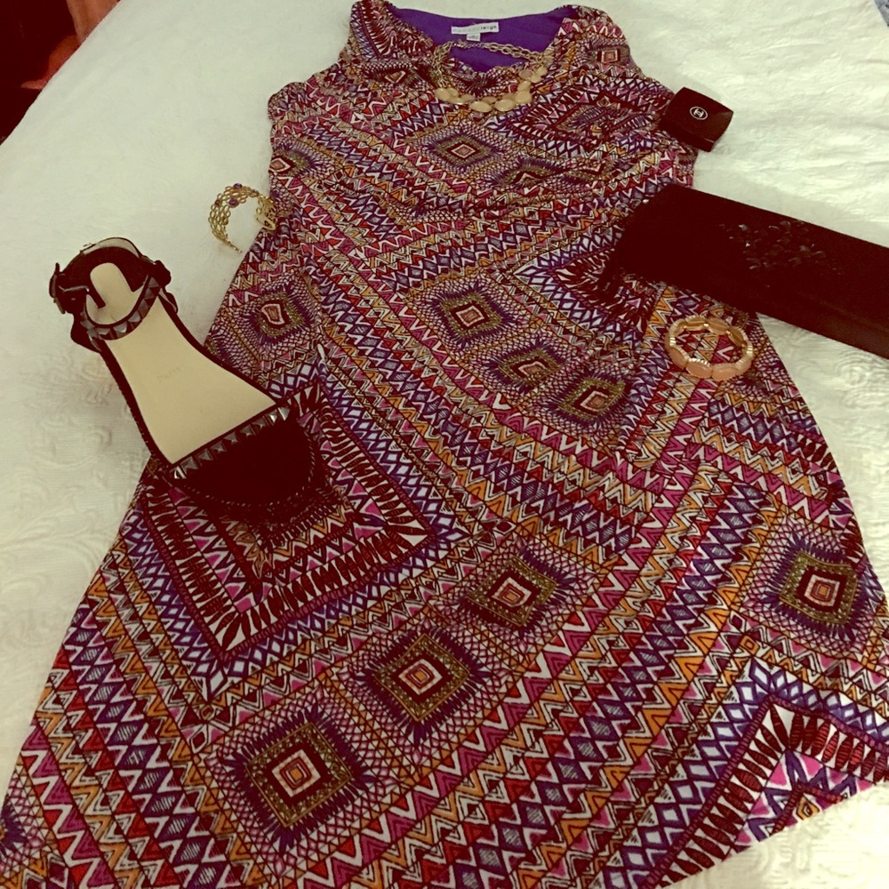 Nice Madison Leigh multi color dress.